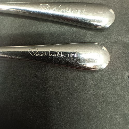Menge 4 Robert Welch Iona Tour 6 3/8" Glänzend Teelöffel Edelstahl Besteck - Bild 12 von 12
