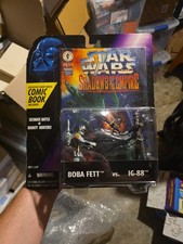 Kenner 1996 Star Wars Shadows of the Empire Boba Fett vs IG-88 w  Comic  C6