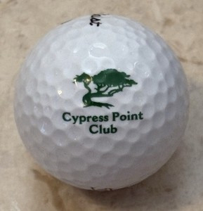 Cypress Point Club Souvenir Golf Ball