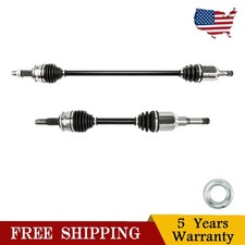 Pair Front Cv Axles Shaft Left Right For Nissan Fits Maxima V6 3.5l 2016-2018