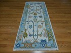 Turkish Oushak Rug,Geometric Multicolored Area Rug,Handmade Bohemian Rug 2.7x6.1 — photo 3