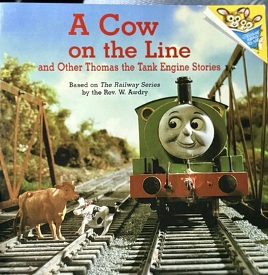 Cow on the Line and Other Thomas the Tank Engine Stories by W. Awdry VTG 1992