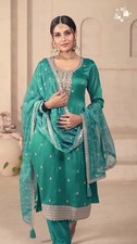 Designer Indian TOP AND PANT WITH DUPATTA Bollywood Dress Party Wear Suit