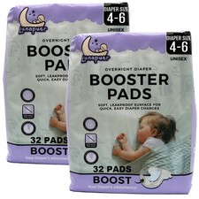 Diaper Pads Overnight   Adhesive Diaper Inserts for Boys  Girls   Overnight ...