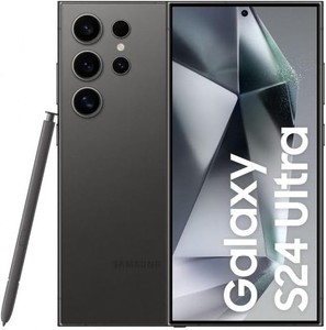 Samsung Galaxy S24 Ultra 5G 256GB Dual Sim entsperrt 12GB RAM, Titanium Black