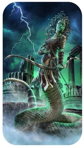 Hayleybug 1 oz Medusa by Tom Wood Color Art Bar w/ COA mintage 100