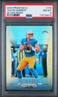 2024 Panini Prizm Deca Football Silver Justin Herbert #175 PSA 8