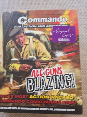 Commando : All Guns Blazing by George Low (2007) Signed Copy 12 Episodes  