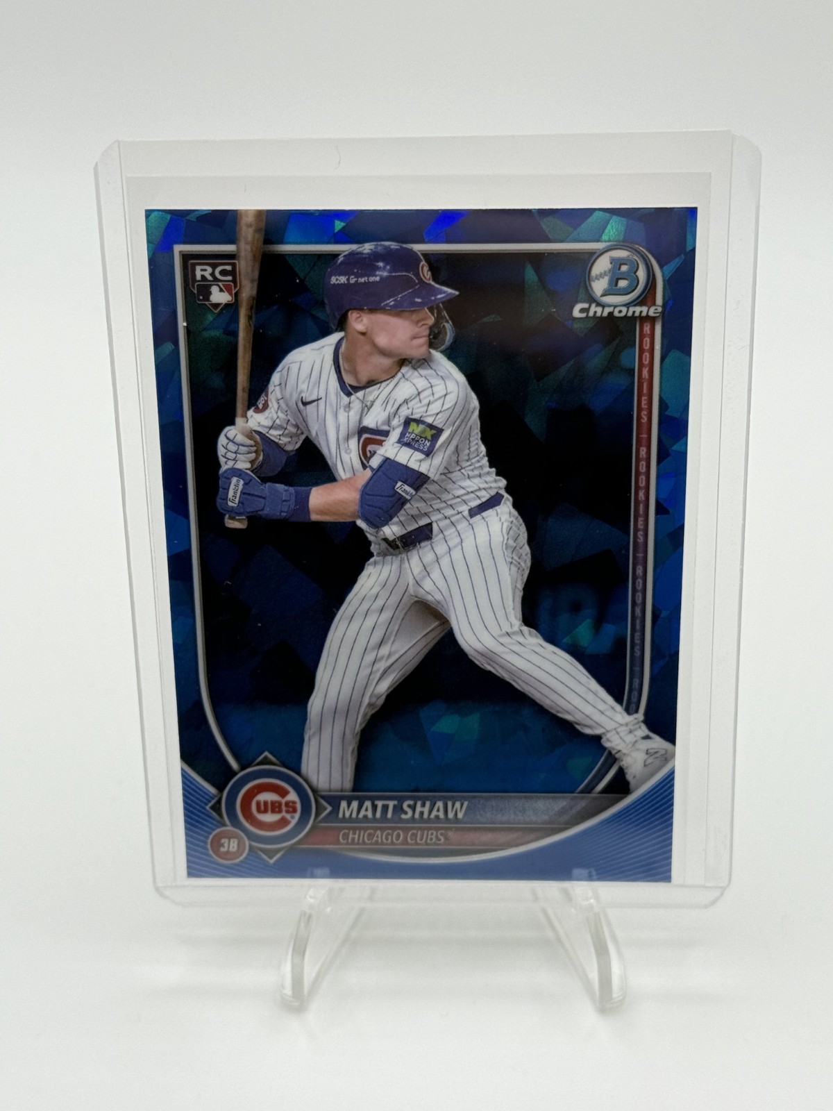 2025 Bowman Chrome Sapphire Edition - Matt Shaw #46 (RC)