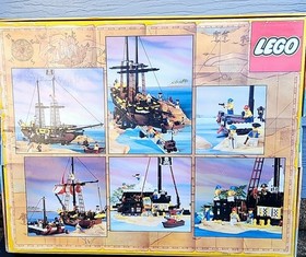 LEGO 6285 Black Seas Barracuda Legoland All Packages Sealed from 1989