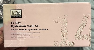 ERNO LASZLO 14 DAY HYDRATION MASK SET Hydra Therapy Skin Vitality Treatment New