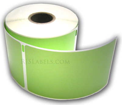 6 rolls RJS Green Shipping Labels, Raptor Compatible w/DYMO 30256 