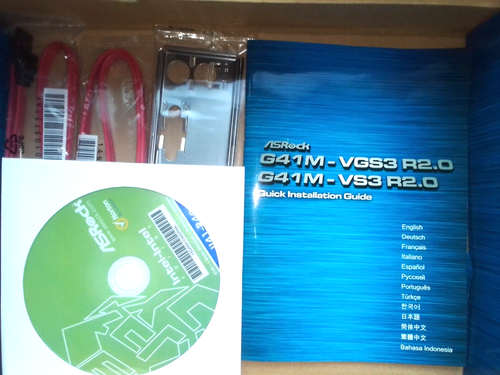 ASROCK G41M - VS3 R2.0 - NUOVA COMPLETA SCATOLA E ACCESSORI. - Imagen 3 de 4