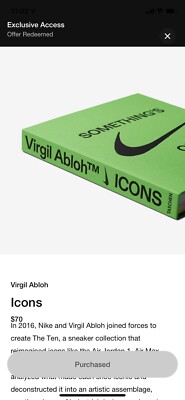 ICONS: Something's Off Virgil Abloh Book Nike Off-White SNKRS