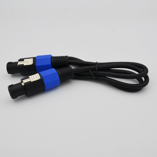 2, Cable de Altavoz con Conector Giratorio de Altavoz Macho para Amplificadores y Altavoces - Imagen 2 de 3