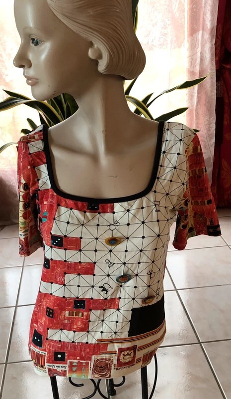 T-shirt en tulle stretch et imprimé - Save The Queen