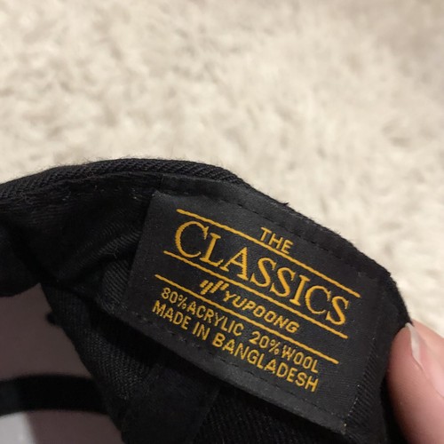 Yupoong the Classics wicked wool baseball hat black - Picture 5 of 6