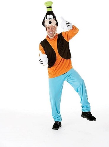 Costume Carnevale Cosplay Adulto Pippo Walt Disney Art.889383-varie taglie  | eBay