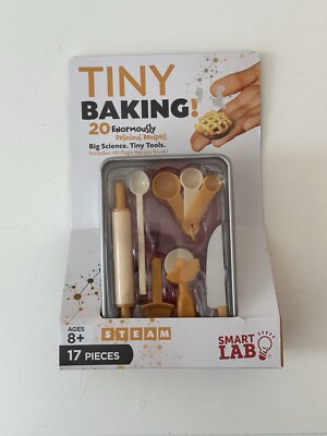 Tiny Baking SmartLab STEAM Science Kitchen Set of 17 pcs Cooking Recipe Book