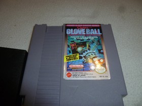 NINTENDO NES GAME SUPER GLOVE BALL CARTRIDGE ONLY CART 1990 MATTEL 