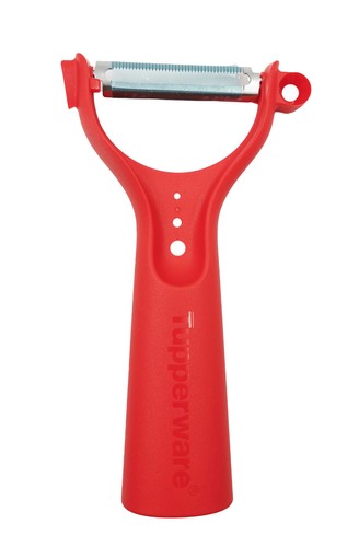 Tupperware Red Rectangular Multi Potato Vegetable Peeler Kitchen Tool Gadget - 第 1/7 張圖片