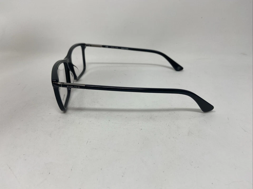 VASO GAFAS POLICÍA 1 VPLD 11N 54-17-145 NEGRO BRILLANTE BISAGRA FLEXIBLE QU37 Foto 2 de 4