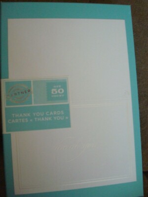 GARTNER STUDIOS THANK YOU CARDS PEARL IVORY CARDS