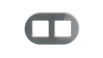 ICON Universeller doppelter runder Rahmen   Glaseffekt 28-0-IRSO-2 Rahmen