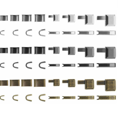 10/123 Pieces Zipper Repair Kit Metal Zipper Stopper Ends Sliders Retainers# - Picture 10 of 14