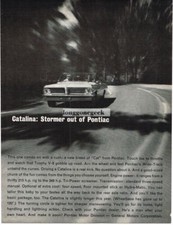 1962 Pontiac Catalina Vintage Ad