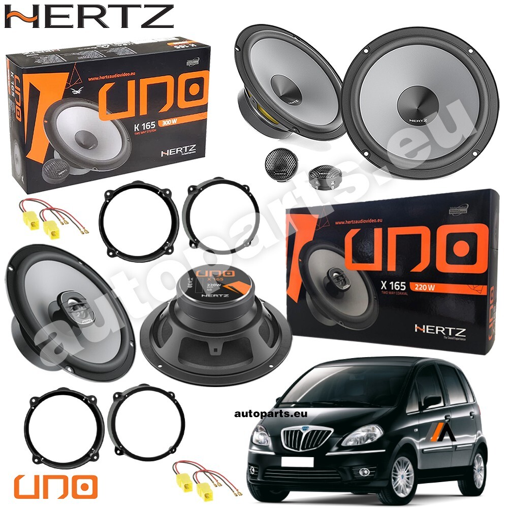 Kit 6 Casse Hertz K-X165 Lancia Musa: Audio Premium per la Tua Auto
