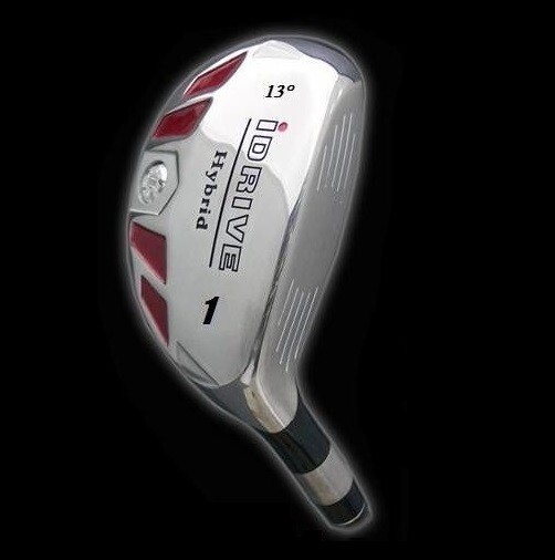 1 SENIOR DRIVING ONE IRONWOOD HYBRID LONG DRIVER ANTISLICE GOLF CLUB
