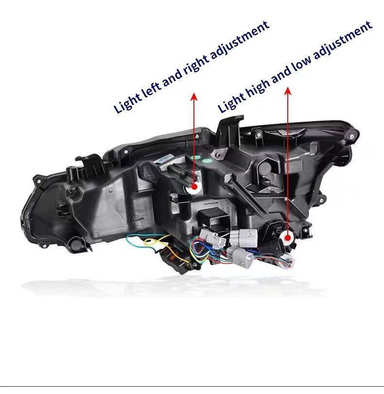 CT200 (2013-2017) LEDヘッドライト　レクサス Pair LED Headlight For Lexus CT200h CT200 2013-2017 DRL