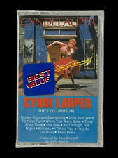 SEALED, Cyndi Lauper   She's So Unusual FRT 38930, Audio Cassette, US, 1983