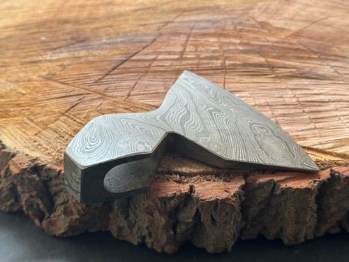 Handmade Damascus Steel Axe Head Blank | Jayger - Picture 5 of 6