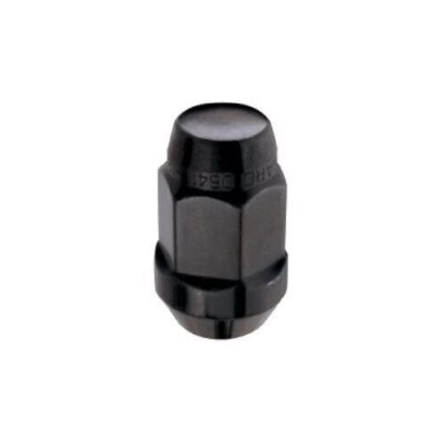 McGard 64074 Black (M14 x 1.5 Thread Size) Bulge Cone Seat Style