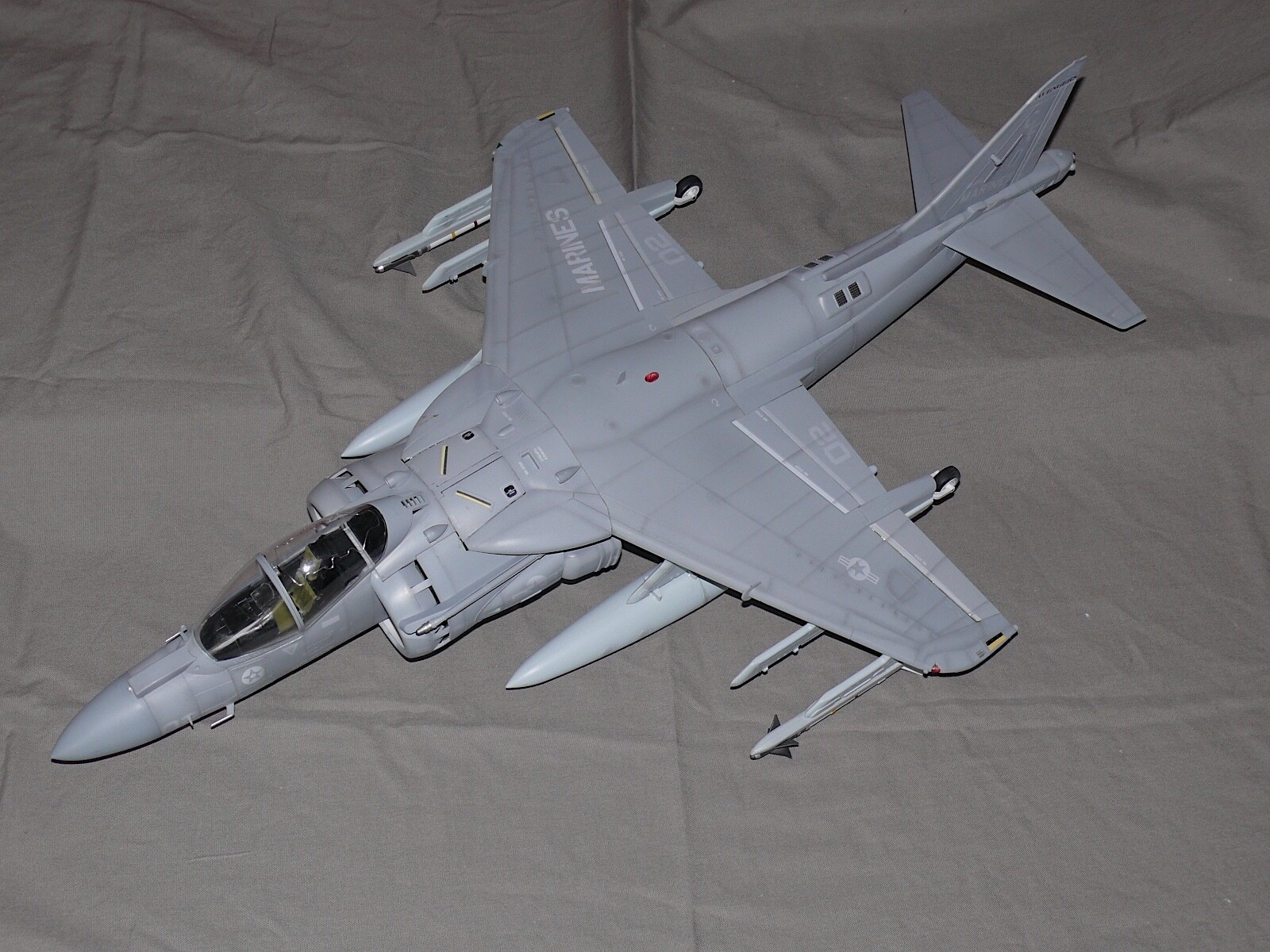 1/18 Scale JSI Merit US Marines AV8B Harrier II Model READ, It Has