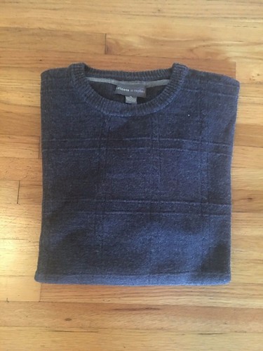 TRICOTS ST. RAPHAEL Men's Dark Gray Crewneck Sweater, XL - Picture 5 of 7