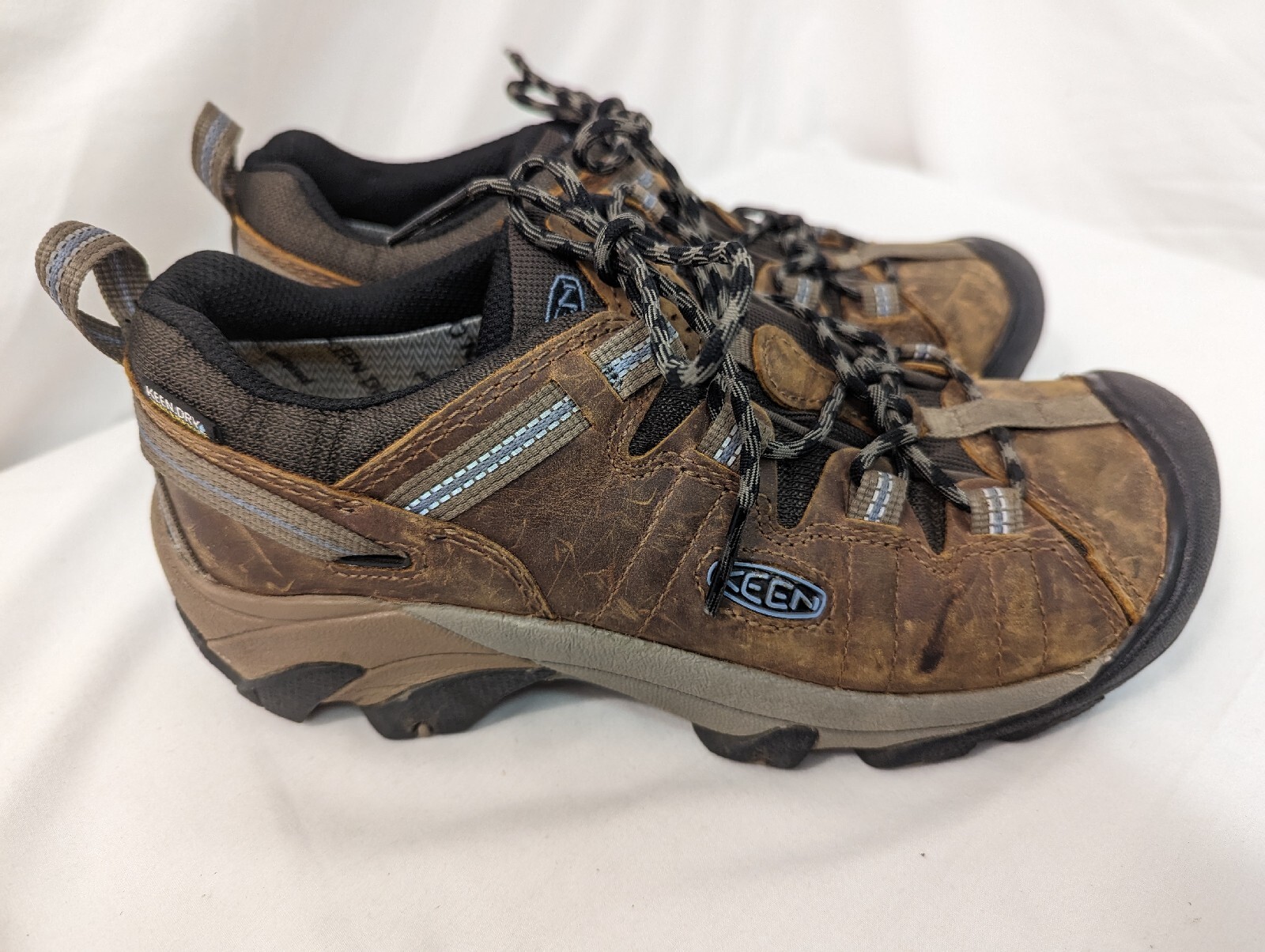 Scarpe da trekking Keen donna Targhee II 1026847 marroni basse impermeabili taglia US 8