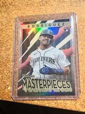 2022 Bowmans Best Baseball Bowman Masterpieces # BM-10 Julio Rodriguez RC