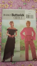 2003 Chetta B Evening Skirt Top Pattern Size Choice 6 8 10 Butterick 4065 UNCUT