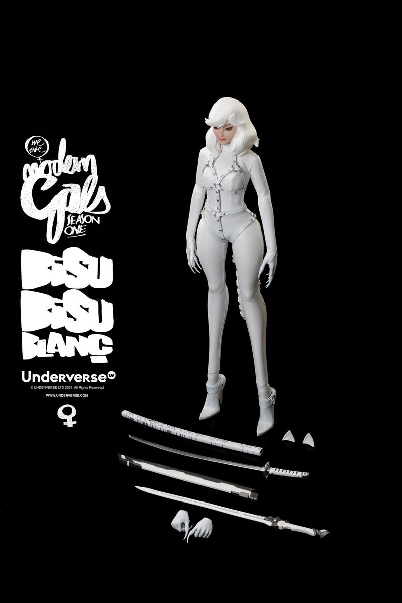 Underverse 白　DOM DOM 限定　新品　threea 1/6 Underverse Limited Edition 1 of 500 BISU BISU BLANC DOM DOM