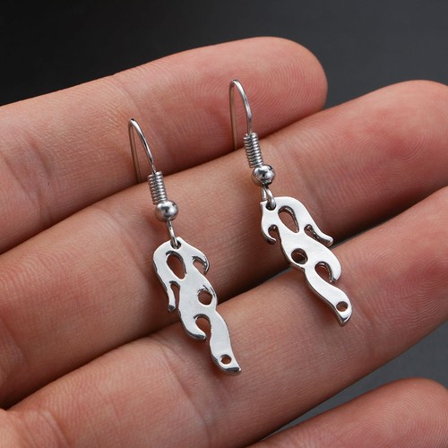 Jewelry Accessories Wave Sun Choker Fire Flame Necklace Hook Earrings Bracelet - Picture 7 of 12