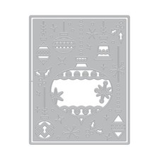 New Hero Arts "ORNAMENT PIECES COVER PLATE" Steel Fancy Die 2019