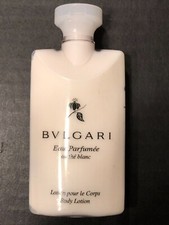 Bvlgari Eau Parfumee Body Lotion 2.5 oz Luxurious Moisturizer White Tea