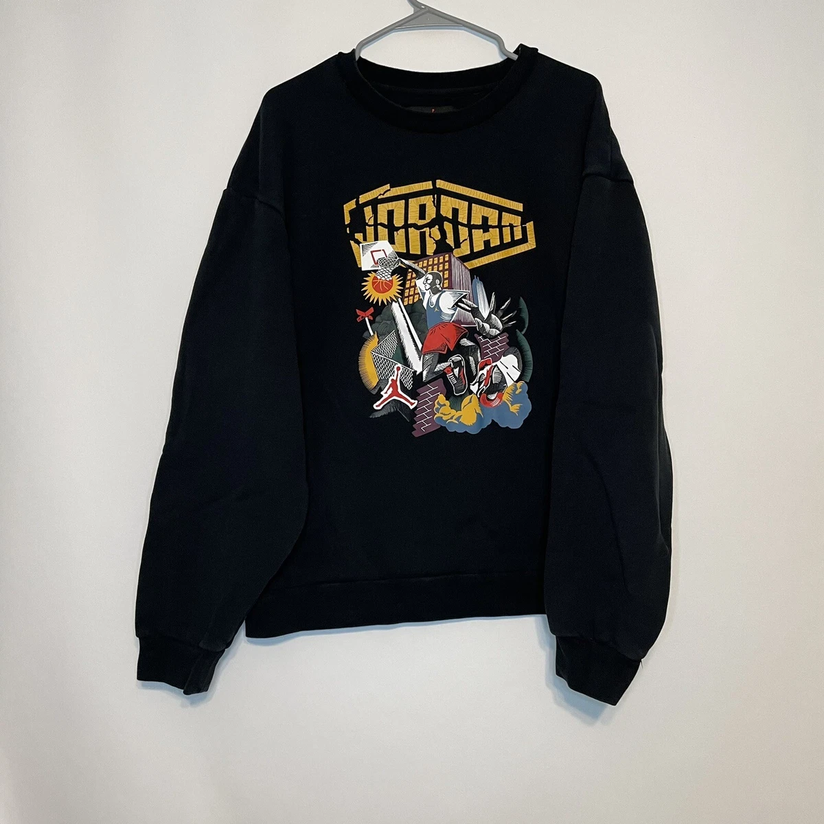 jordan dna fleece crew