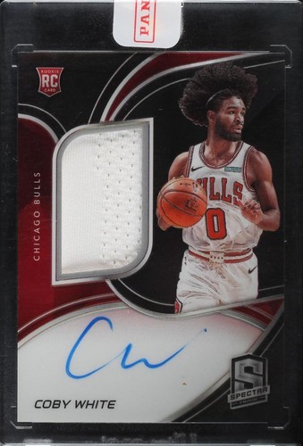 Coby White 2019-20 Panini Chronicles Rookie Refractor Marquee RC