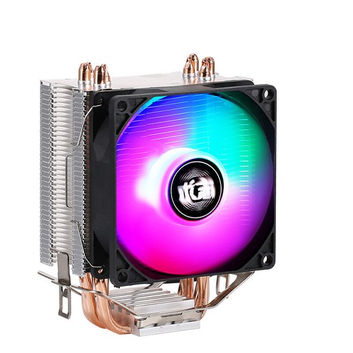 CPU Cooler Heatpipe Heatsink 4 Pin PWM Fan RGB LGA For Inter 12th - Afbeelding 8 van 13
