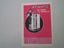 advertising Pubblicità 1960 FRIGORIFERO ATLANTIC