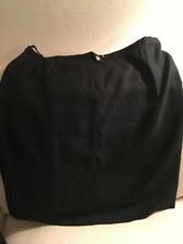 MIU MIU PRADA BLACK VISCOSE PENCIL SKIRT IT 44 8 6 4 M L TOP DRESS MARC JACOBS 